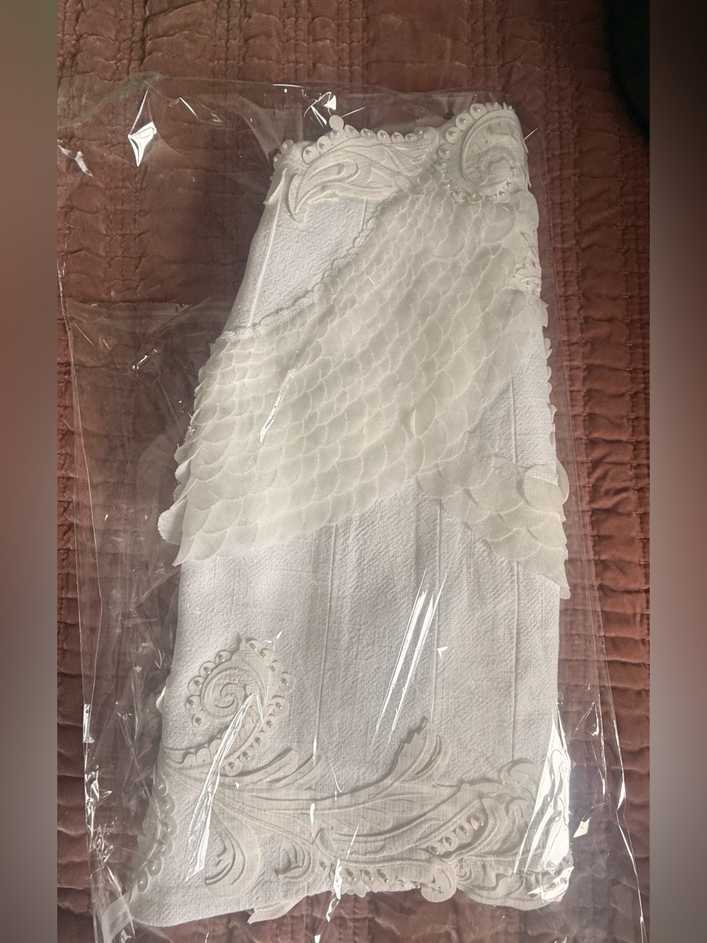 Zimmermann Tama Appliqué Filagree Mini Skirt size 2 Runway Collection Rare - Picture 15 of 15